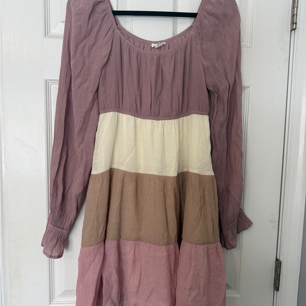Blu Pepper Mauve Textured Top
